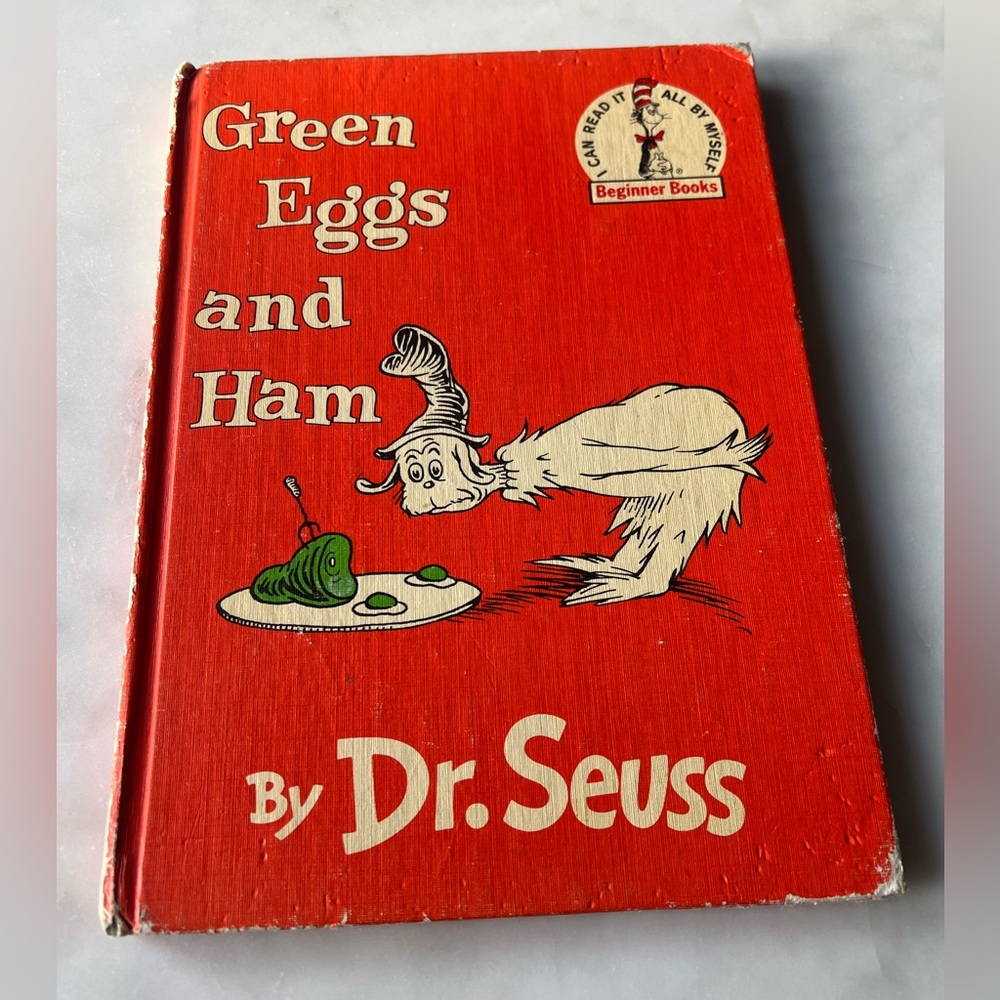 Vintage Green Eggs and Ham by Dr. Seuss — 1960 Copyright